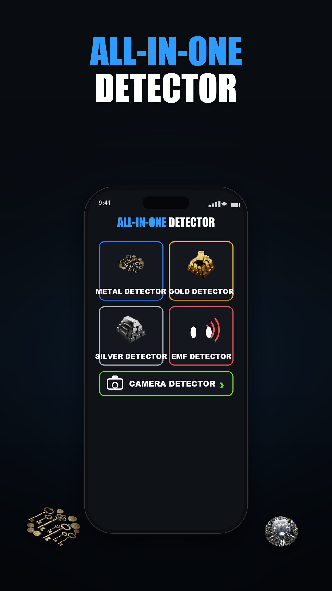 Metal Scanner screen 2